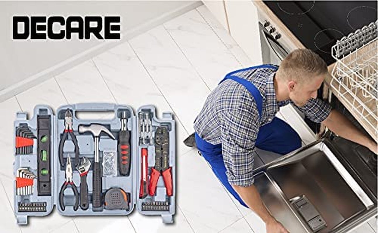130 - Piece Kitchen Drawer Home Tool Kit - Brahouse