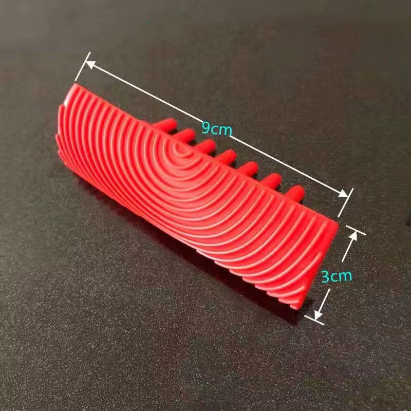 Rubber Roller Brush Imitation Wood Wall Painting Machine DIY Texture Roller Art Paint Brush for Home Decoration Painting Tools