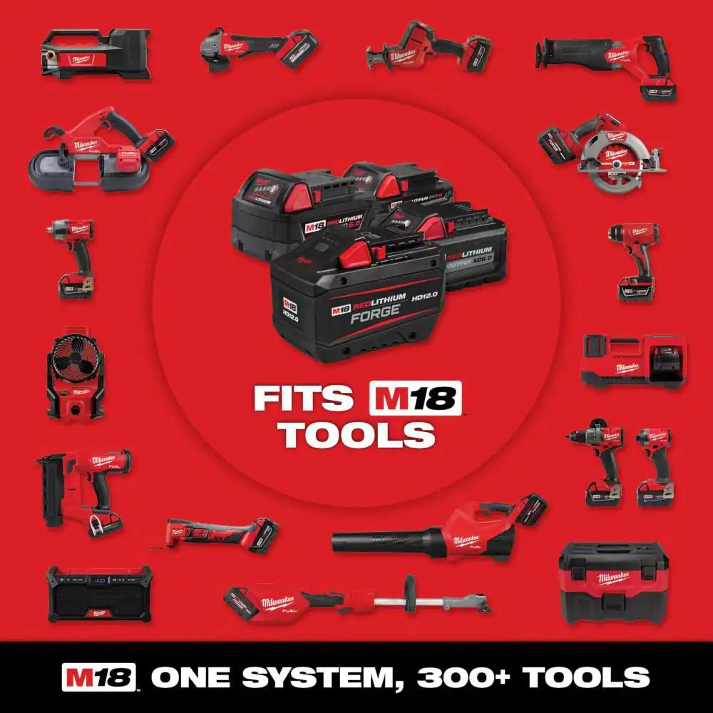 M18 Fuel 18 - V Lithium - Ion Brushless Cordless 1/4 In. Hex Impact Driver Kit W/(3) 5.0 Ah Batteries, Charger & Hard Case - Brahouse